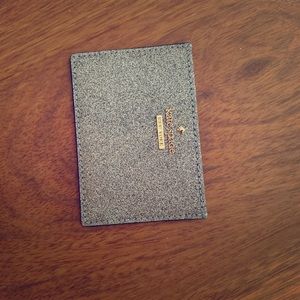 Kate Spade Glitter Card Holder
